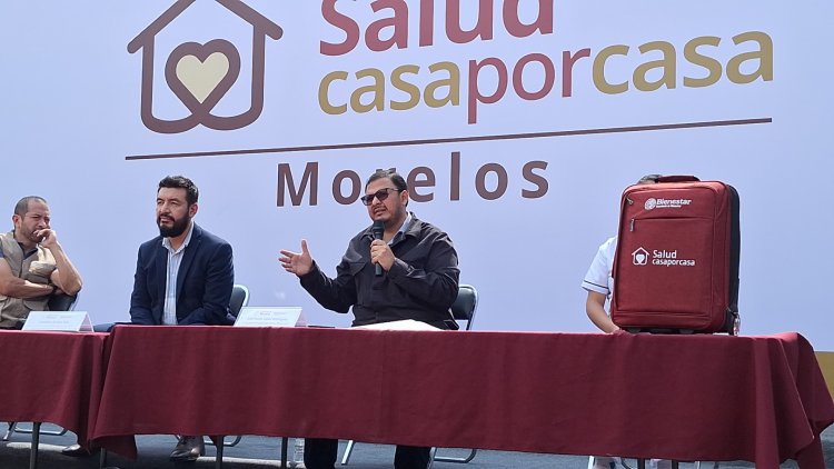 Personal de Salud Casa por Casa, con seguridad