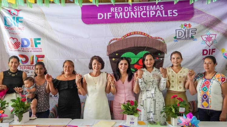 Anuncian creación de la Red de Sistemas DIF Municipales