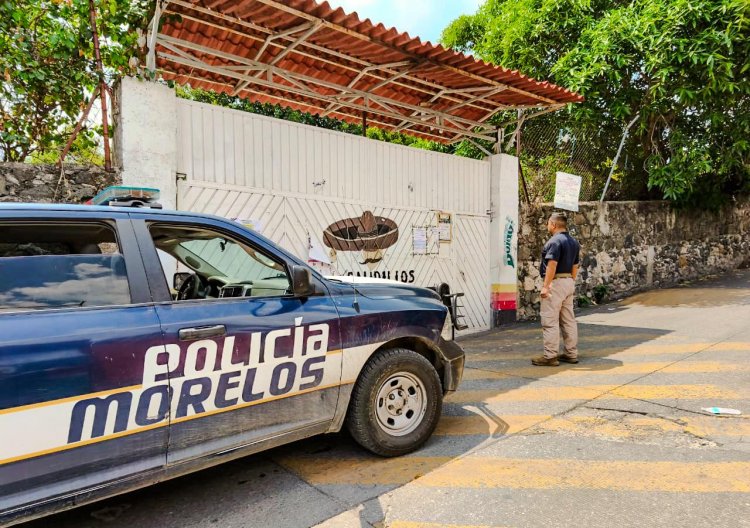Se inicia protocolo de seguridad en escuelas de Emiliano Zapata