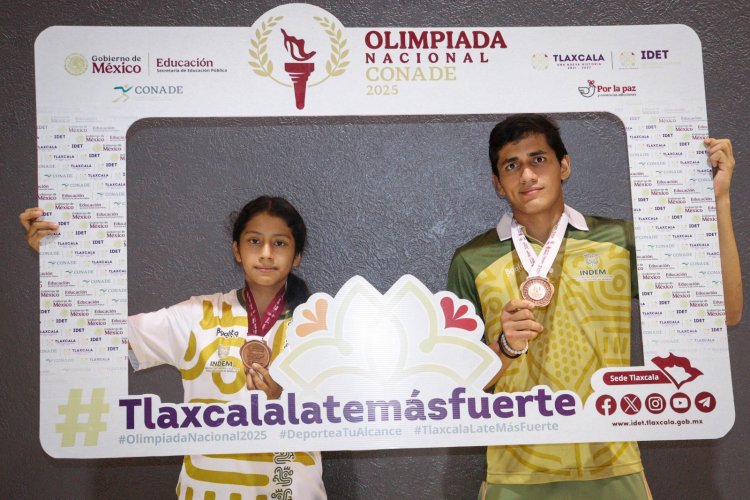 Recibe Johan García medalla de bronce en las luchas asociadas