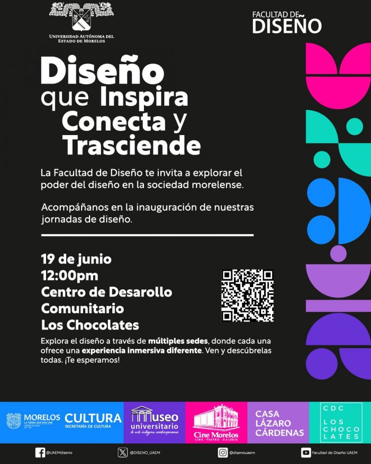 Anunciaron el inicio de  las jornadas de Diseño