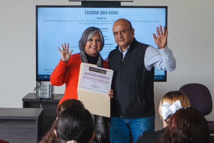 Brinda Sedif capacitación sobre  el acompañamiento humanista
