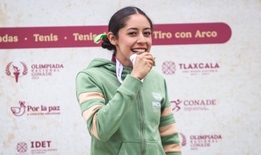 Morelense obtuvo  bronce en atletismo