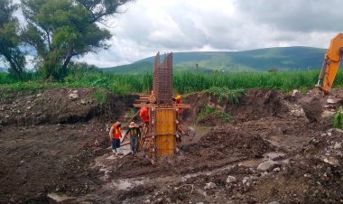 Avanza la modernización del puente  Jojutla, del circuito Tierra y Libertad