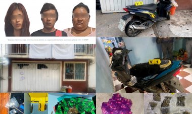 En Ayala hallaron domicilio  donde se procesaban drogas