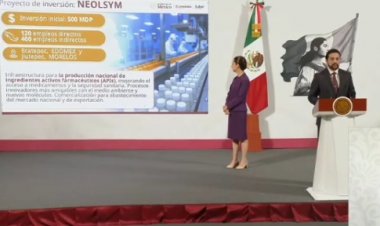Viene millonaria inversión a  Jiutepec de farmoquímica