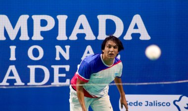 Se llevó oro el morelense Emiliano C.; campeón de bádminton en Olimpiada