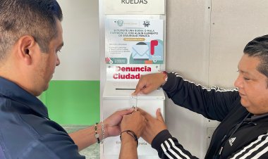 Instalan buzones de denuncia en Emiliano Zapata