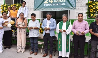 Emiliano Zapata inaugura  5° centro de salud gratuito