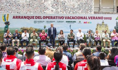Cuernavaca, lista para seguridad en el verano