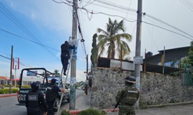 Golpe a grupos delictivos con  desinstalación de 93 cámaras