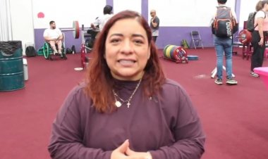 Amelia Pérez invita a apoyar a paratletas  en el abierto mexicano de "powerlifting" '25