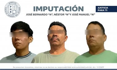 Este trío quedó imputado por portar  cristal, marihuana y cocaína en Ayala