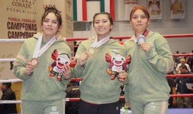 Peleadoras morelenses lograron subir al podio