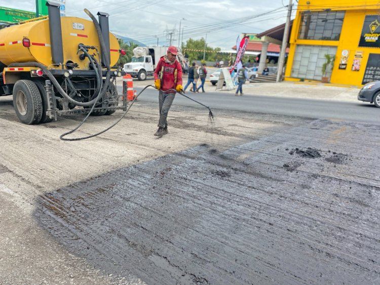 Avanza la rehabilitación del libramiento  Diez, municipios de Jiutepec y Zapata