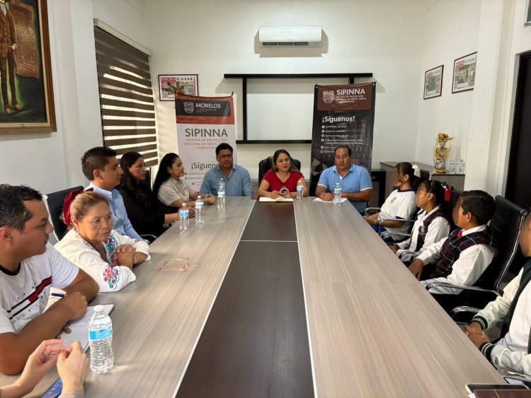 Reconocen labor del municipio de  Ayala en protección de menores