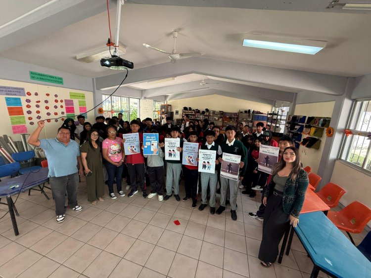 Se promueve la educación sexual entre  más de 60 estudiantes de Tlalnepantla