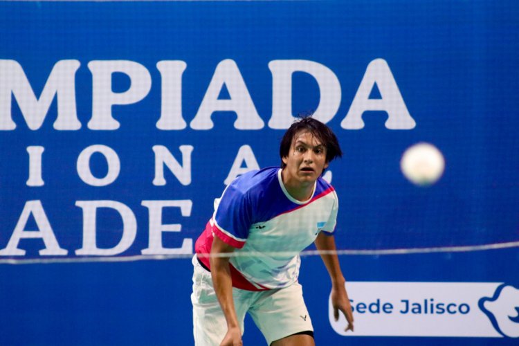 Se llevó oro el morelense Emiliano C.; campeón de bádminton en Olimpiada