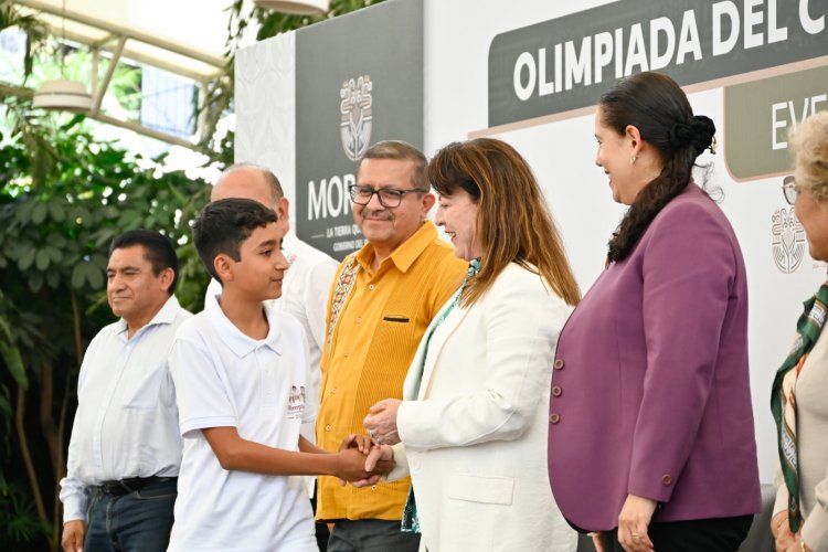 Se apoya a los representantes dn la Olimpiada del Conocimiento Infantil