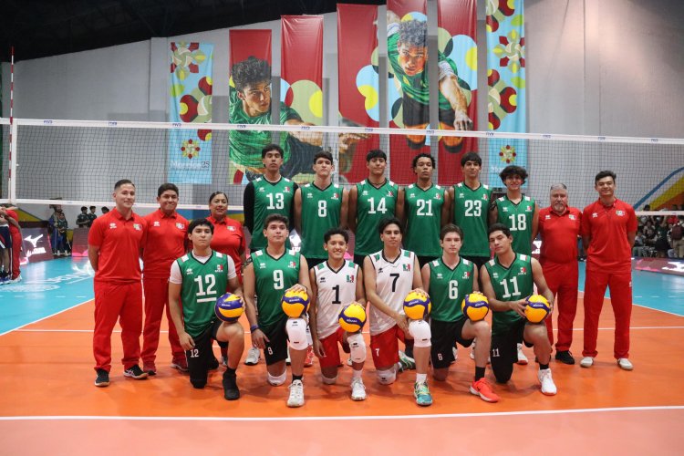 En panamericano de voleibol  varonil sub - 19 brilla Morelos