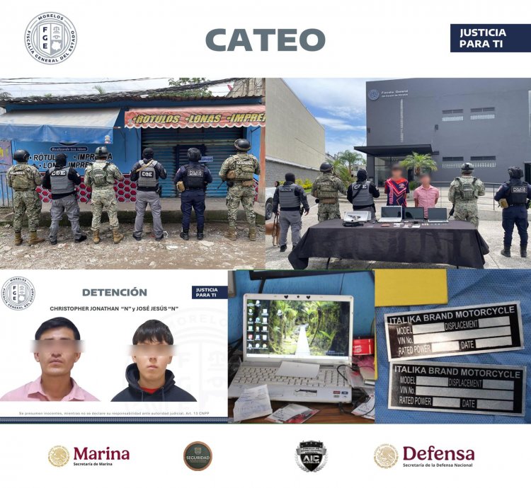 Desarticularon centro de falsificación de licencias, facturas e ID de motocicletas