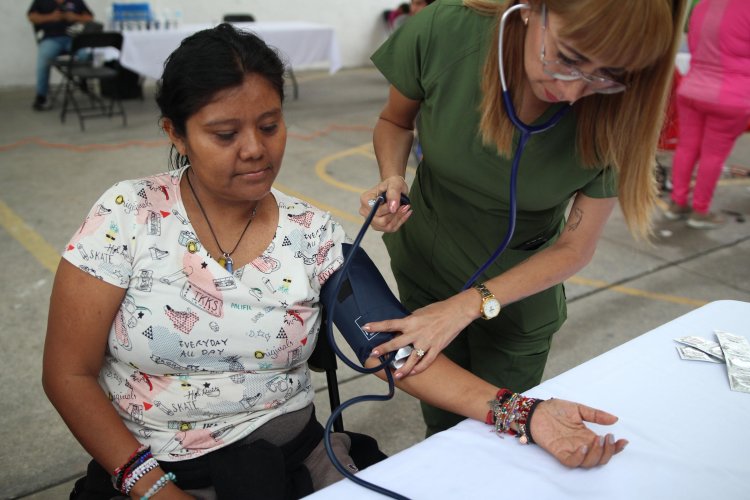 Realizan Jornada de Salud en Jiutepec, Bienestar para Todos