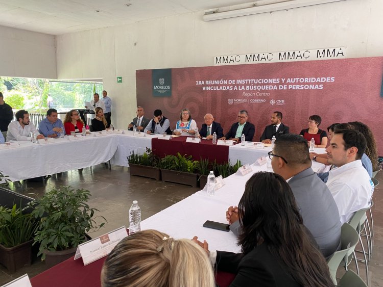 Morelos respalda esfuerzo federal en la búsqueda de desaparecidos