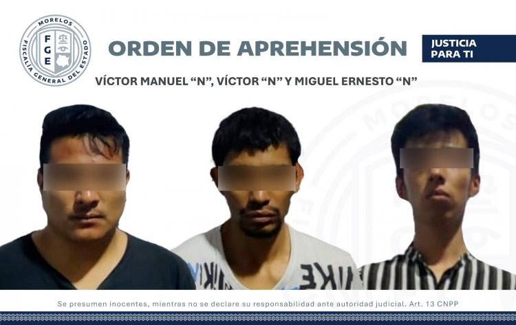 Son presuntamente asesinos de la CDMX; atrapados en Cuautla