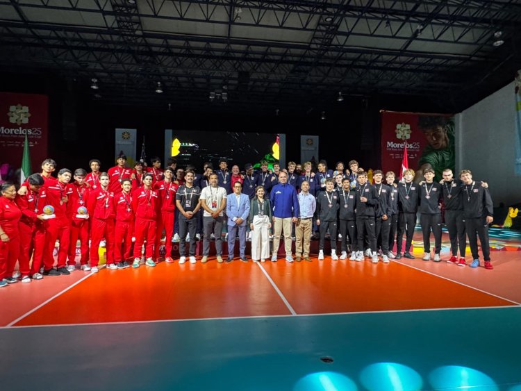 Terminó con éxito la Copa Panamericana de voleibol