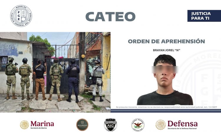 Detienen a supuesto feminicida de Jojutla