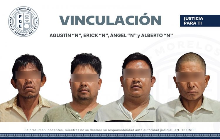 Cuatro presuntos abigeos, atrapados en Axochiapan