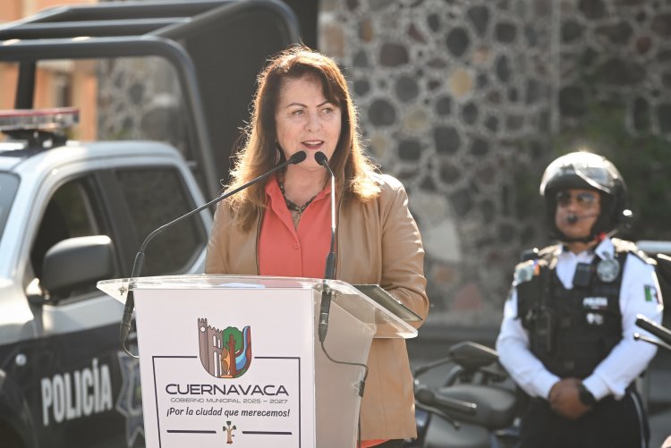 Refrenda la gobernadora trabajo  por la seguridad con Cuernavaca