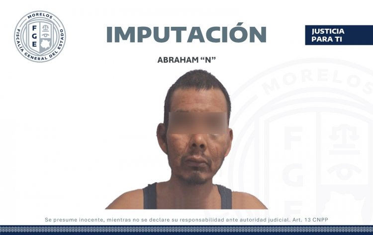 Por intentar violación y feminicidio, Abraham, presentado ante un juez