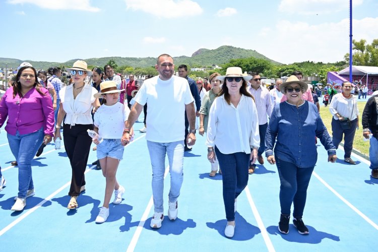 Atestiguó González Saravia apertura  de una unidad deportiva en Yautepec