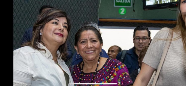 Se reúnen diputados Ramírez Cuéllar y Meggie Salgado