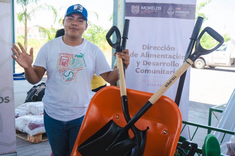 Se impulsan proyectos productivos  con insumos a grupos de desarrollo