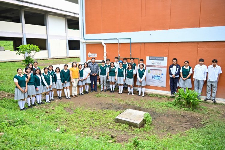 Entrega resultados programa  Cosecha de Lluvia en escuelas