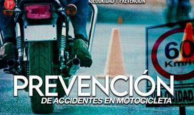 Llaman a asumir medidas contra accidentes en moto
