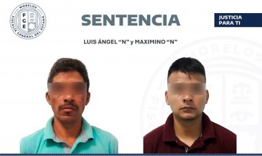 Ocho décadas de condena a dos violadores de Cuautla