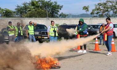 70 brigadistas de FGE se entrenan por contingecias