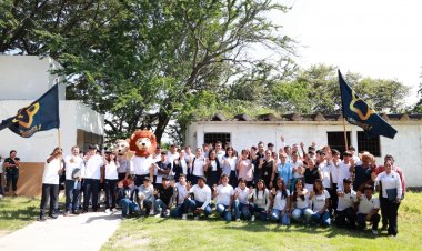Gobiernos estatal y de Coatlán mejoran infraestructura de escuela en Michapa