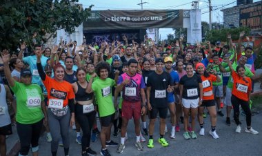 Se realizó carrera nocturna de  cinco kilómetros en Tlaltizapán