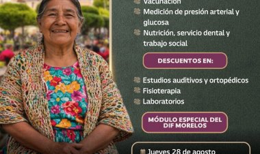 Este jueves, Feria de la Salud del Adulto Mayor