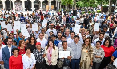 Garantizan gobiernos estatal y  federal seguridad patrimonial