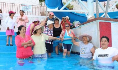 Celebra "Agua Hedionda" a los  adultos mayores; acceso gratis