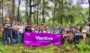 Cuernavaca fortalece su compromiso  ambiental; reforestación en Ocotepec