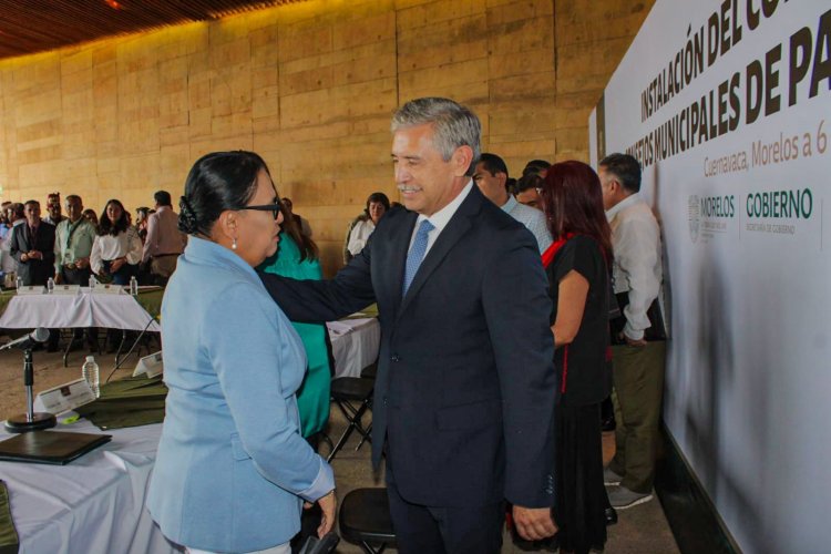 Edil Urióstegui ratifica compromiso por la paz