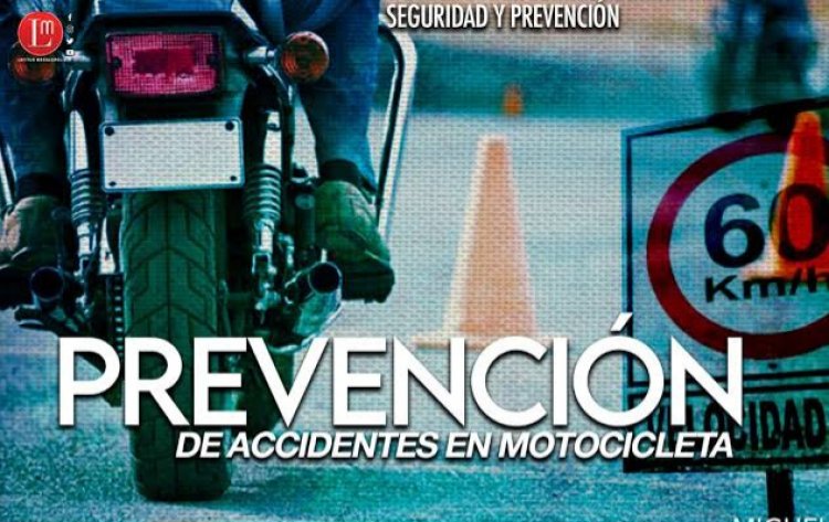 Llaman a asumir medidas contra accidentes en moto