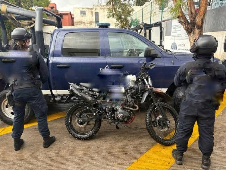 Iban veloces en moto en Yecapixtla; los paran y confirman que era robada