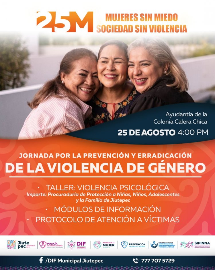 Jiutepec, contra la  violencia de género
